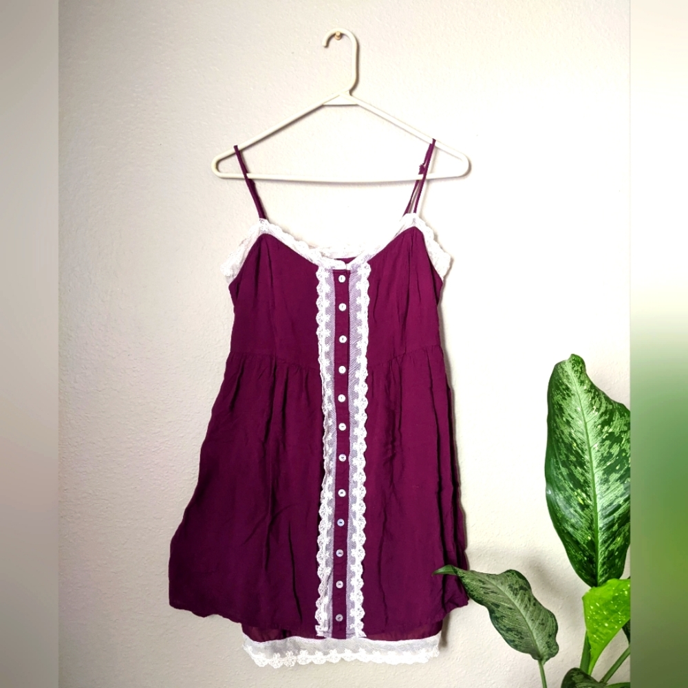 Maroon Dress